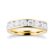 18ct Yellow Gold 1.50ct Brilliant Cut Goldsmiths Brightest Diamond Eternity Ring