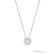 Snowflake 0.46cttw Diamond Cluster Necklace